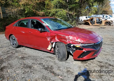 2025 Hyundai Elantra Sel from USA, damaged, VIN KMHLS4DG0SU004417